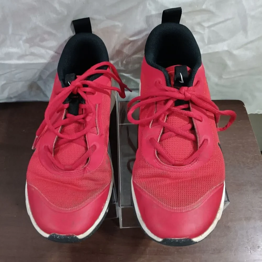 Nike Omni Multi-Court Shoes Kids  University Red/WH/Black Size 6 - Picture 3 of 5